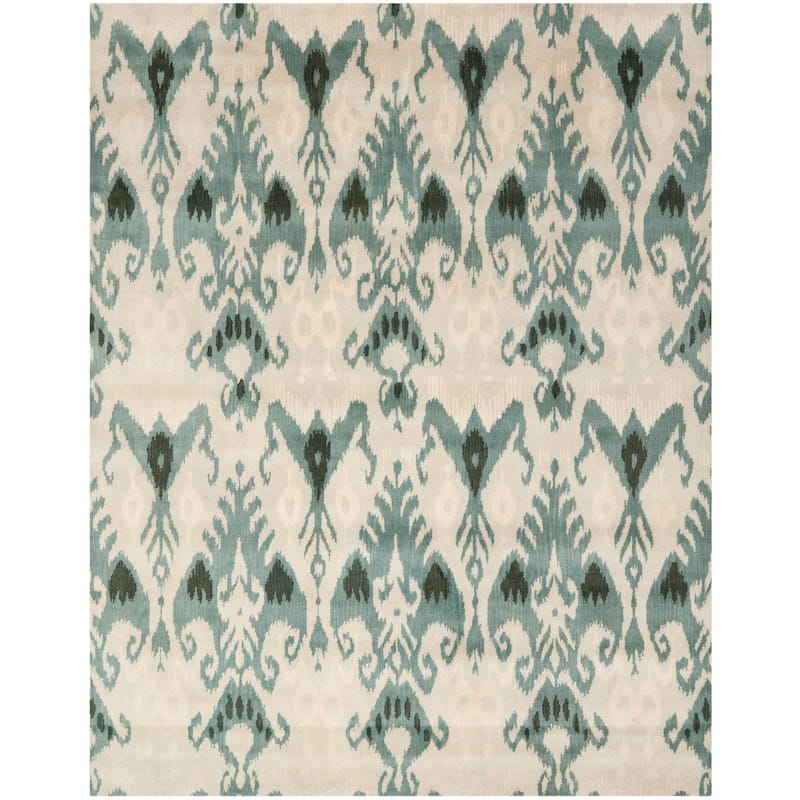 SAFAVIEH Handmade Ikat Maayke Modern Wool Rug