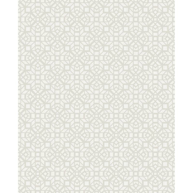 A-Street Prints Element Neutral Mosaic Wallpaper