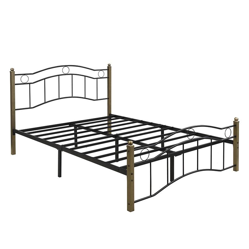 Bouvardia Contemporary Iron Bed Frame by Christopher Knight Home