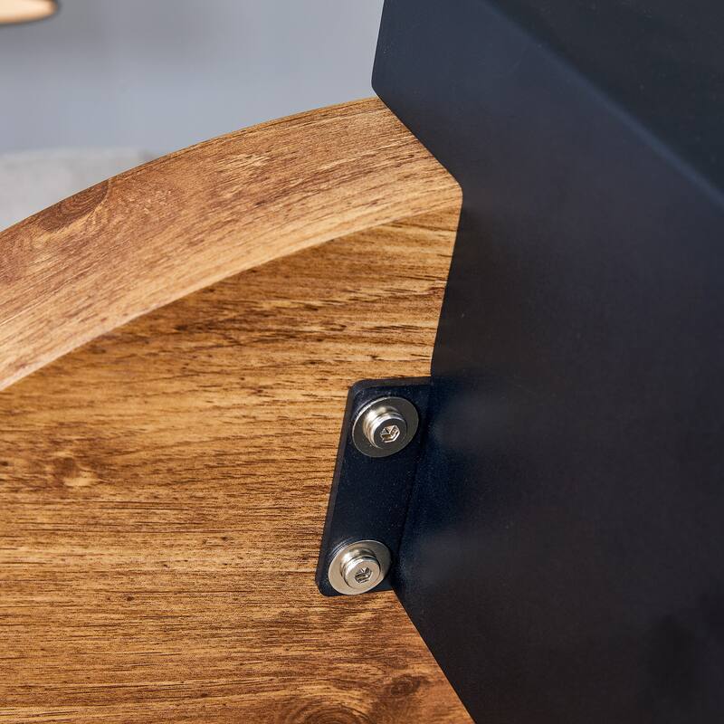 The detachable double-decker coffee table, the stylish design is more precious, and the detachable design can make the u