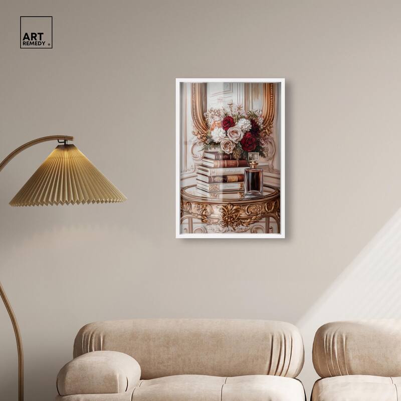 Lovely Mirror Glam Books Shadowbox by Art Remedy