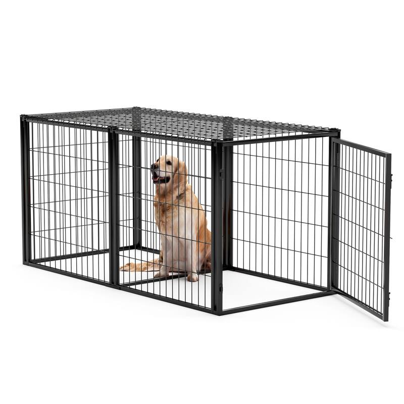 Dog Crate 63 inch Dog Kennel for Small Medium Dogs