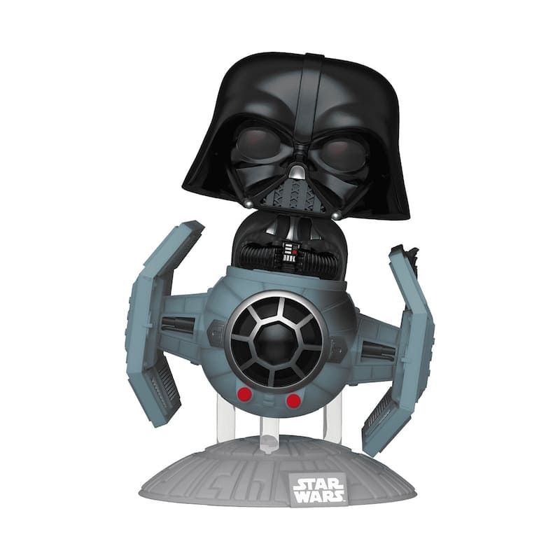 Funko POP! Rides Deluxe Star Wars Darth Vader Advanced X1 Starfighter Vinyl Figure (#742) - Multi-Color