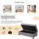 Futzca Modern L-shaped Convertible Sectional Sofa w/ Reversible Chaise