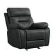 preview thumbnail 40 of 60, Lauren Manual Recliner Glider Rocker Chair for Living Room