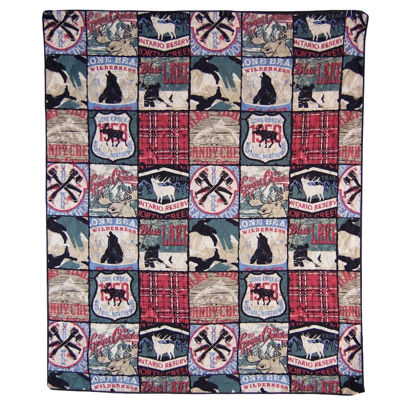 Your Lifestyle by Donna Sharp The Great Outdoors Microfiber Throw