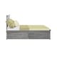 preview thumbnail 6 of 13, Max and Lily Farmhouse Full Bed w/ Panel Headboard and Storage Drawers