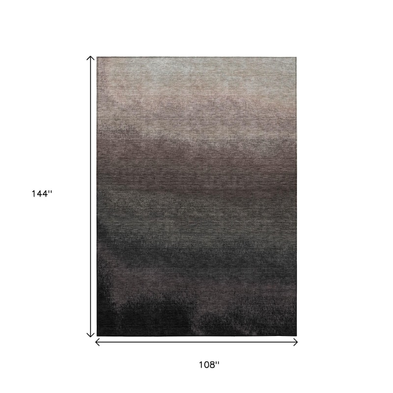 HomeRoots Ombre Transitional Rectangle Outdoor Rug