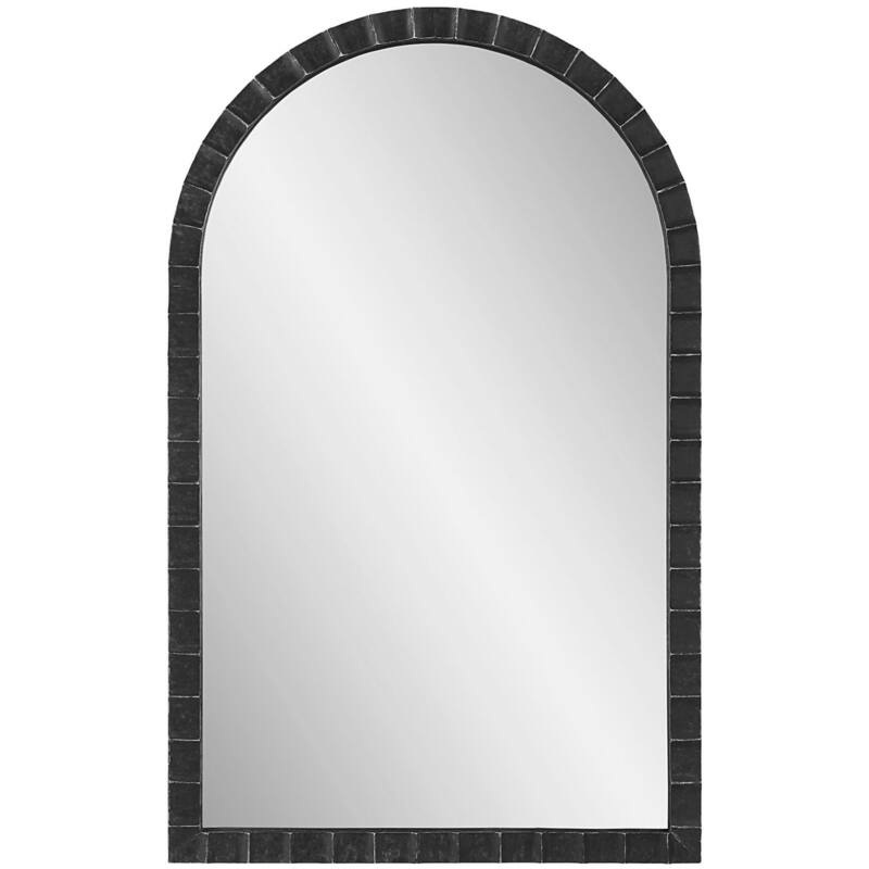 Uttermost 09784 Dandridge 24" W x 39" H Specialty Aluminum Framed - Matte Black