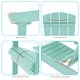 preview thumbnail 25 of 102, BONOSUKI Patio Adirondack Chair w/Cupholder,Weather Resistant-Set of 4