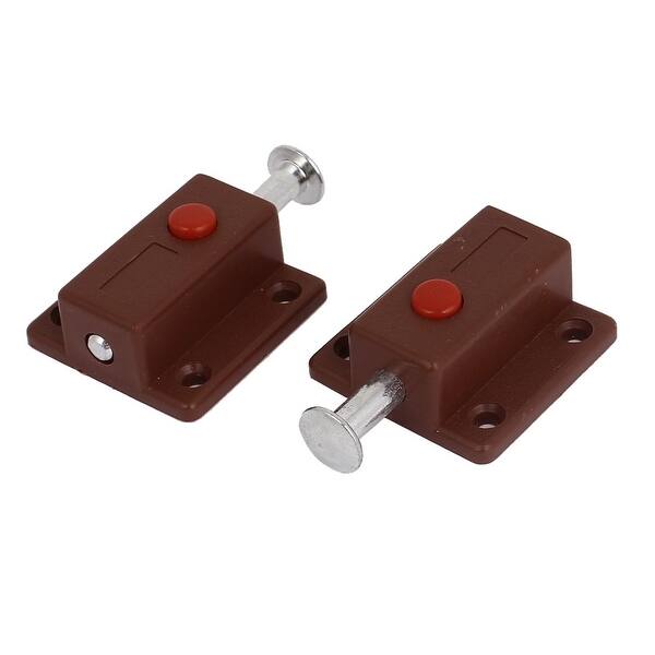 Shop Unique Bargains Window Cabinet Push Button Spring Load