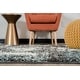 preview thumbnail 4 of 5, World Rug Gallery Modern Abstract Soft Plush Shag Area Rug