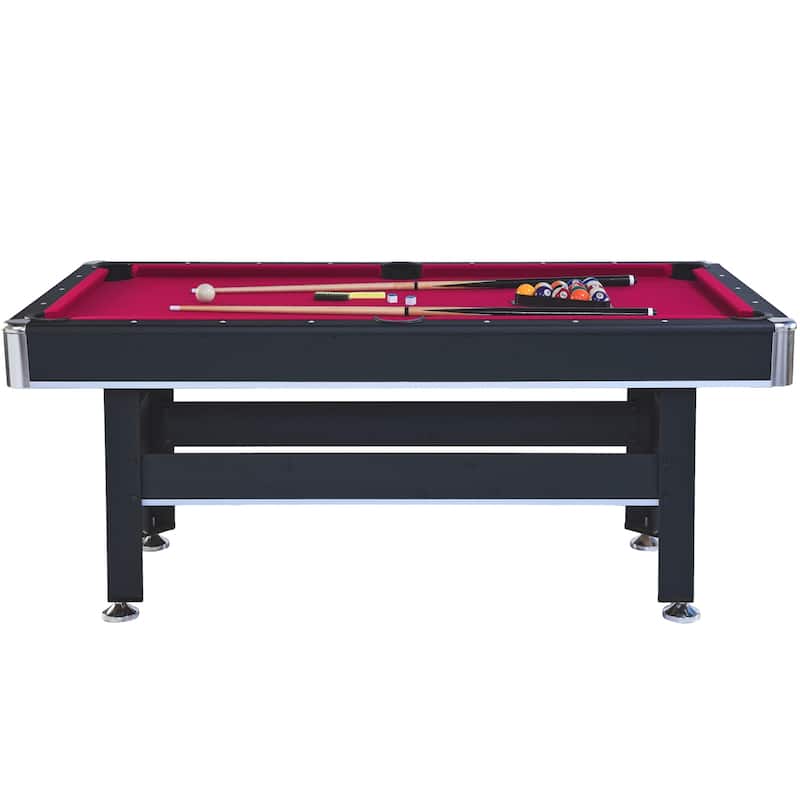 6-ft Pool Table with Table Tennis Top