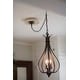 preview thumbnail 12 of 10, Monrovia 3 Light Bronze Teardrop Candle Pendant - 11.25-in W x 24-in H x 11.25-in D