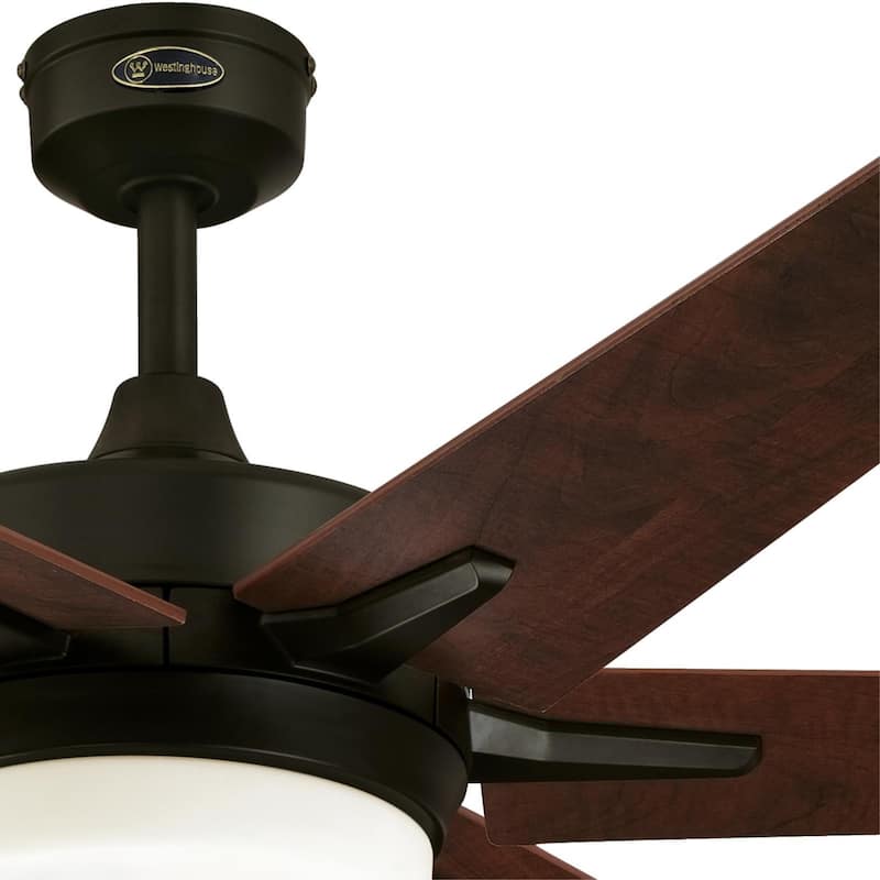 Westinghouse Cayuga 60-Inch Indoor Ceiling Fan with Dimmable LED Light Kit