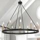 The Gray Barn Highclere 12-light Wagon Wheel Chandelier - 40"x40"x35.93"