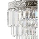 preview thumbnail 15 of 48, Gaines Crystal LED Chandelier, Polished Nickel/Clear by JONATHAN Y