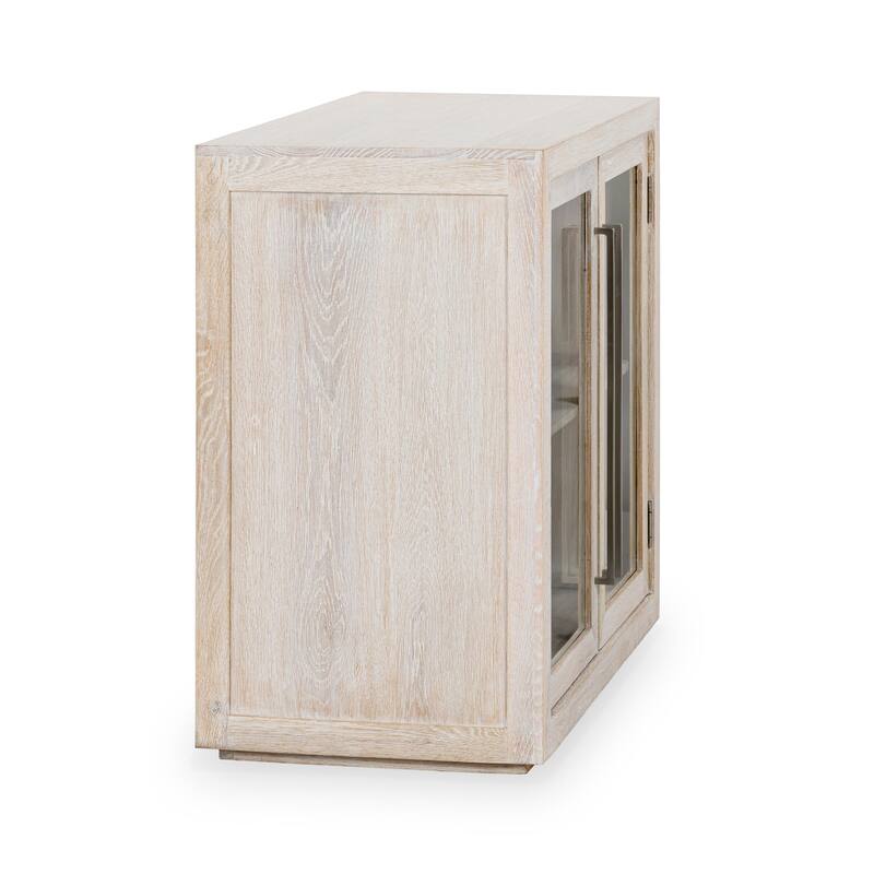Classic Home Bradley Two-Door Oak Cabinet
