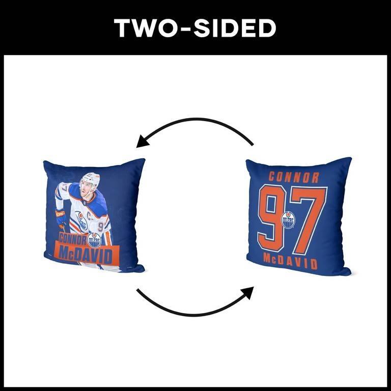 NHL Player 18 Inch Throw Pillow