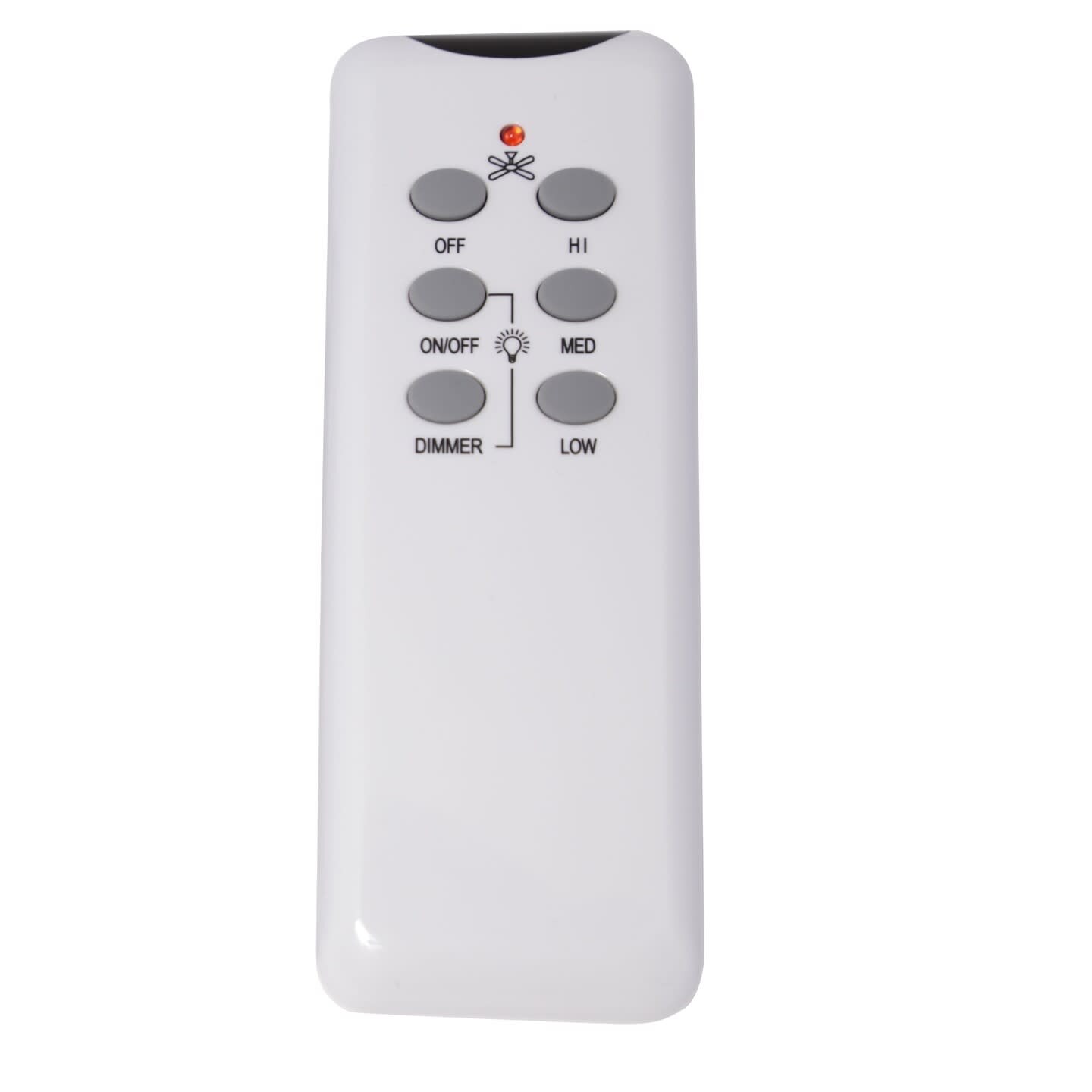 Design House 154286 Wall Mount 154286 Ceiling Fan Remote White N A