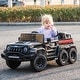 preview thumbnail 6 of 4, 24V Kids Ride On Dump Truck Toy With Music and Lights Battery Powered - Red