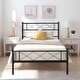 preview thumbnail 27 of 38, VECELO 14 Inch Twin Size Metal Platform Bed Frame,Kids Bed Set of 2, Bed Frame Set of 2