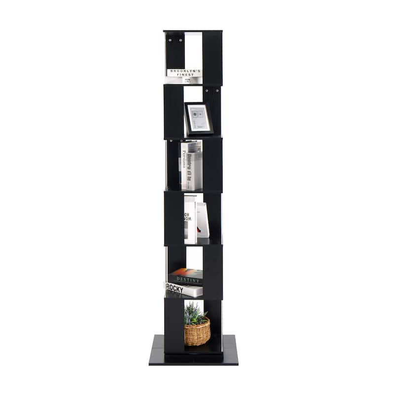6 tier Rotating Bookshelf