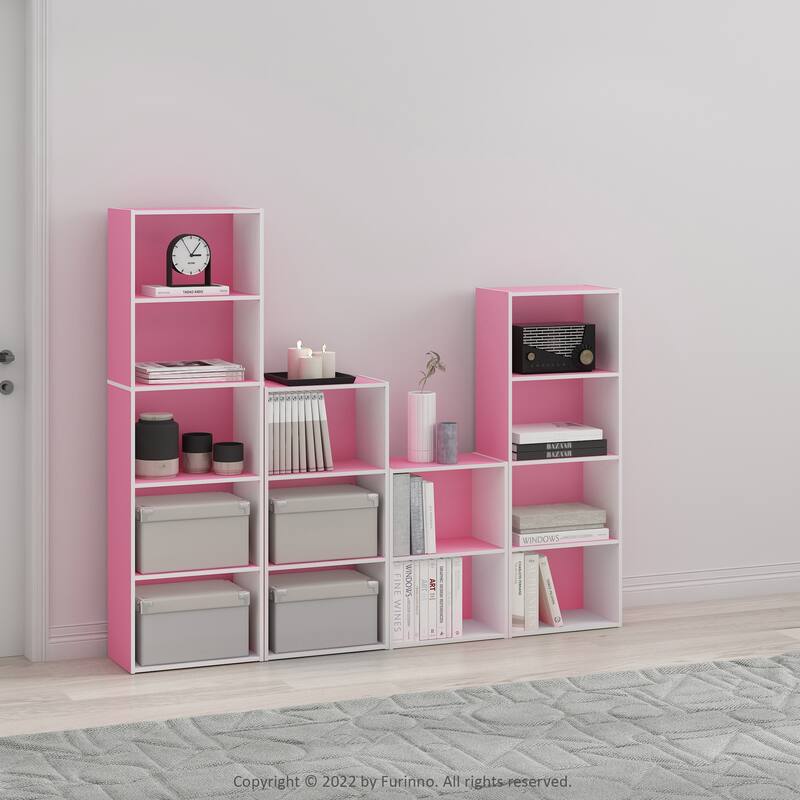 Furinno Luder 4-Tier Open Shelf Bookcase