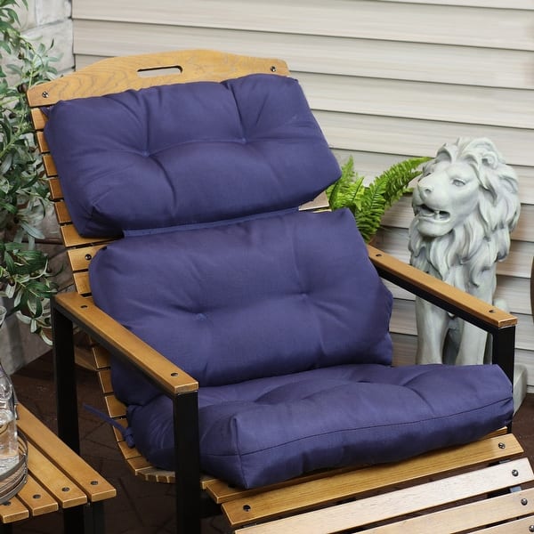 Sunnydaze Deep Seat Cushion Set with Back and Seat Cushion