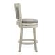preview thumbnail 32 of 56, Verona Panel Back Swivel Counter Height Stool by iNSPIRE Q Classic
