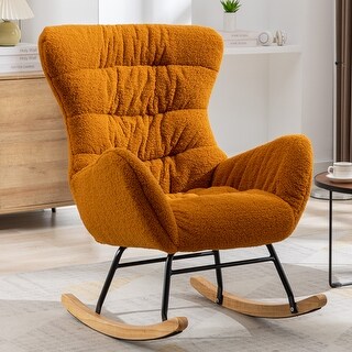 Teddy Fabric Rocking Chair - Bed Bath & Beyond - 39376609