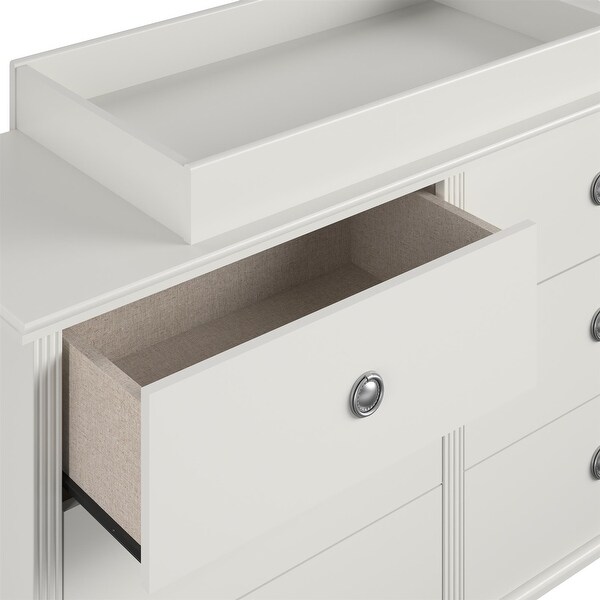 6 drawer dresser changing table