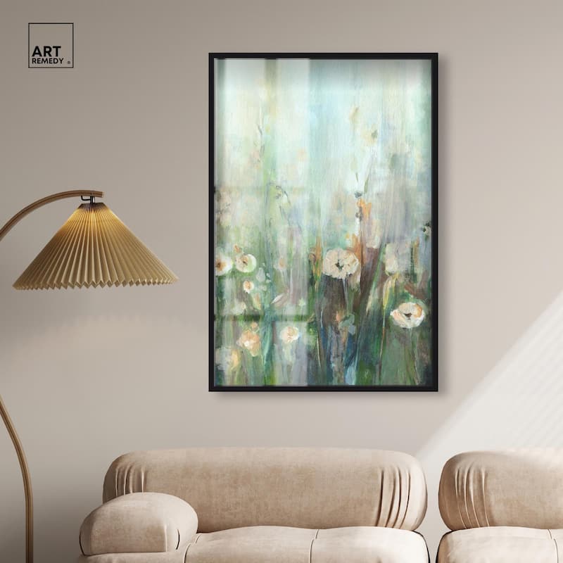 Harmony Green II Shadowbox by Art Remedy