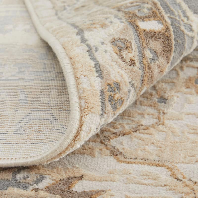 Grand Bazaar Neoma Machine Made Bordered Traditional Area Rug