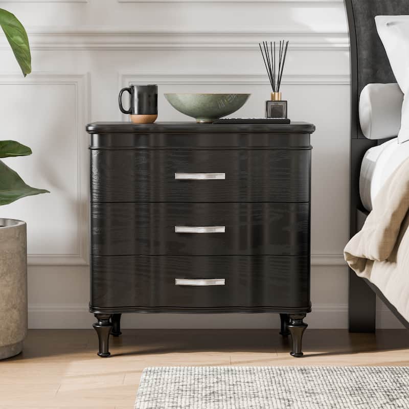 Furniture of America Seabliss Glam Solid Wood 6-Piece Bedroom Set
