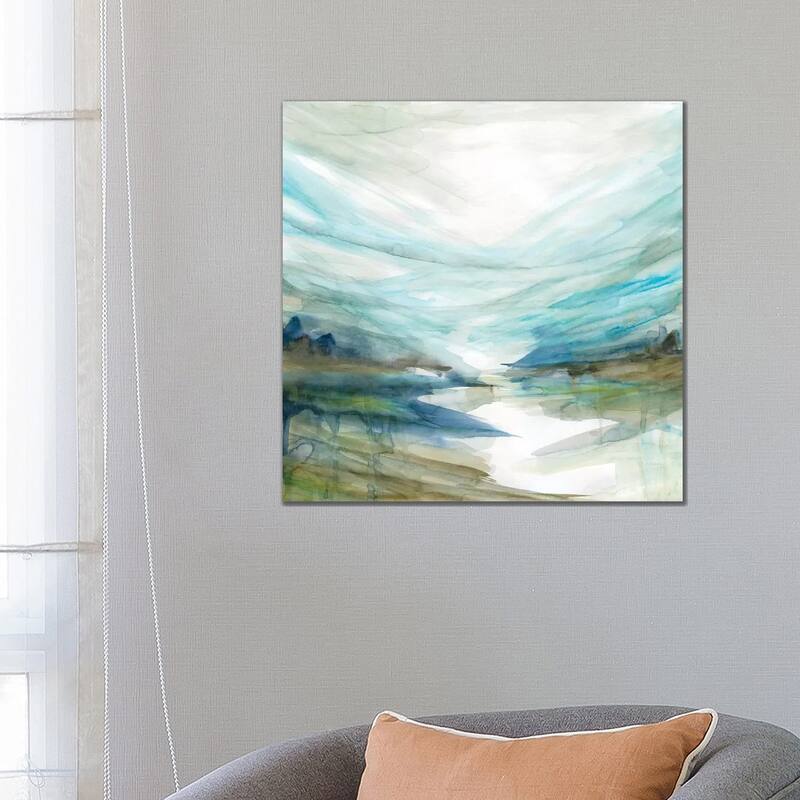 iCanvas "Soft River Reflection" by Carol Robinson Canvas Print - 26x26x1.5