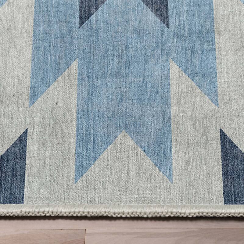 Well Woven Apollo Albuquerque Southwestern Machine Washable Area Rug
