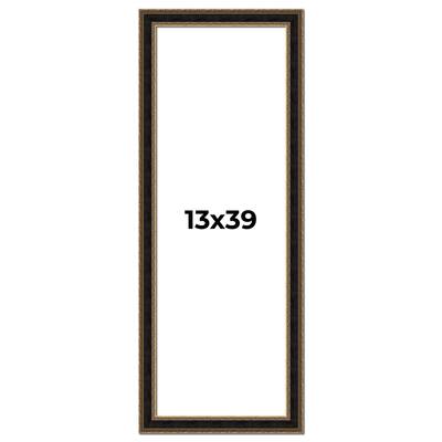 13x39 Frame Gold Antique Vintage Sold Wood Picture Frame | 1.75 Inch