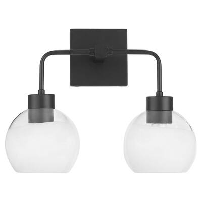Quorum International 532-2-1 Cassini 2 Light 15" Wide Vanity Light