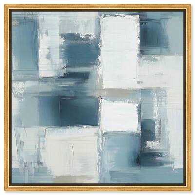 Deconstructed Blue I Canvas by Art Remedy