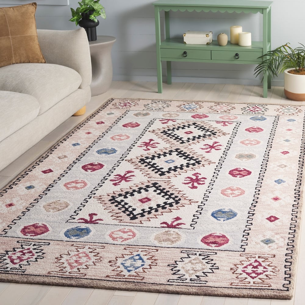 SAFAVIEH Handmade Metro Filoftia Wool Rug