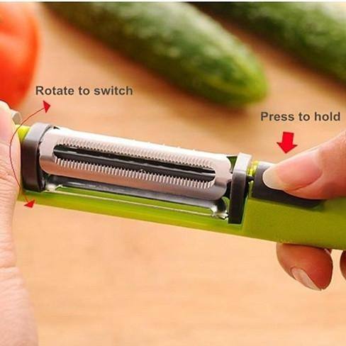 Handheld Rotary Vegetable Slicer, Kitchen Tool For Julienne And