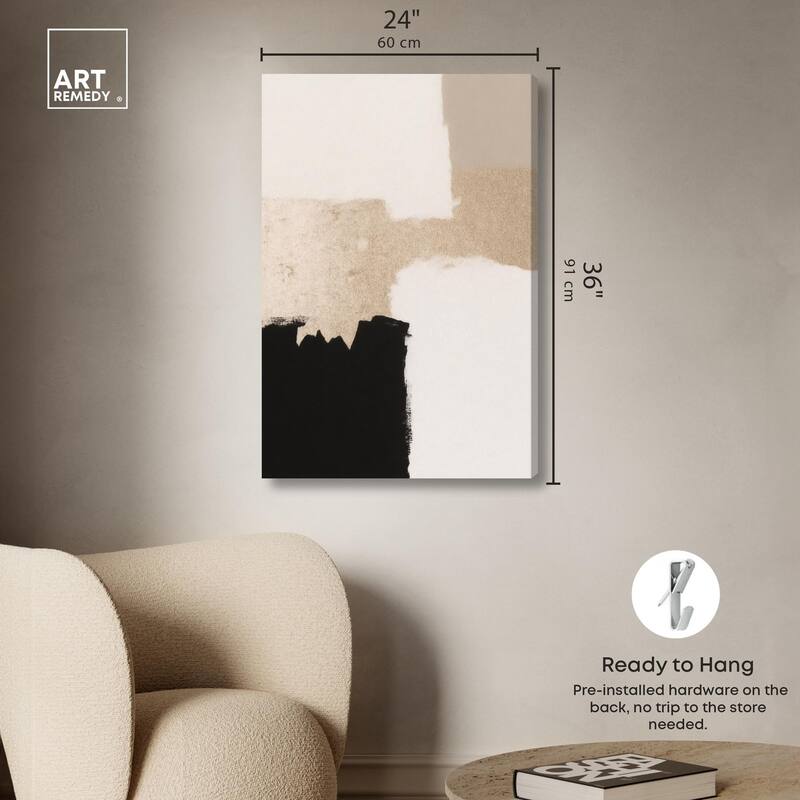 Earth and Ink I Canvas by Art Remedy, Gallery Wrapped