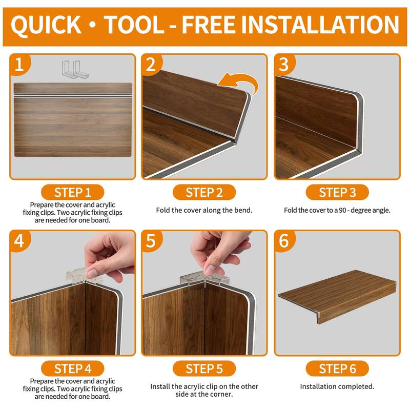 5 Pcs Wire Shelf Covers, Foamed PVC Wire Rack Covers for Removable Closet (Not Wood), Pantry Shelves for Cabinet Bathroom