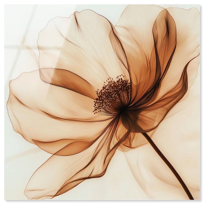 Fragile Elegance II Acrylic by Art Remedy, Ready to Hang - 20" x 20"