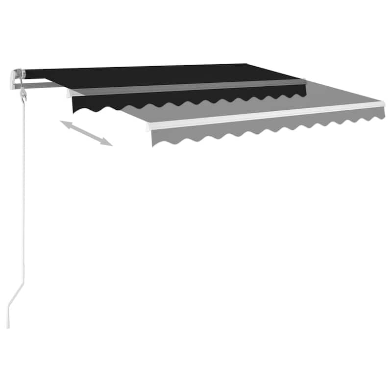 vidaXL Electric Awning Retractable Canopy Sunshade Shelter for Garden Porch