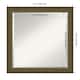 Option Blaine Light Bronze Narrow