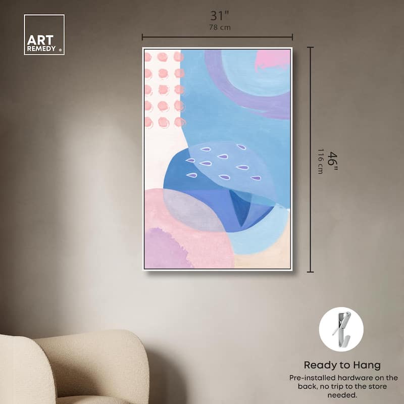Doll Memories - Pretty Blue II Canvas by Art Remedy