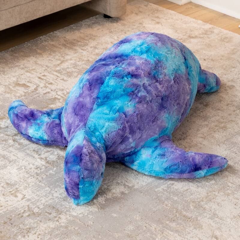 Raven-Symone Shelly the Turtle Sea Buddy Large Kids Stuffed Animal Bean Bag and Pouf