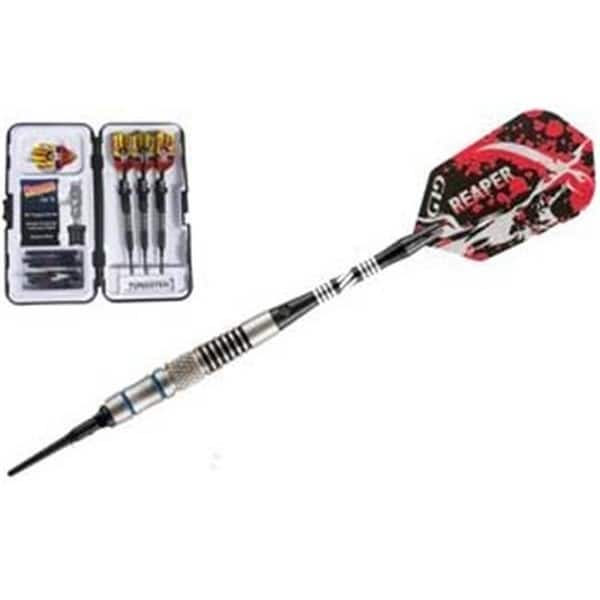 slide 2 of 2, Viper Grim Reaper Tungsten Soft Tip Darts Black Rings 16 Grams